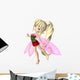 Cute Toon Summer Petals Wall Decal