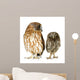 Female Owl and a Owlet Wall Decal