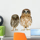 Owl and a Owlet Wall Decal