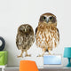 Owl and a Owlet Wall Decal