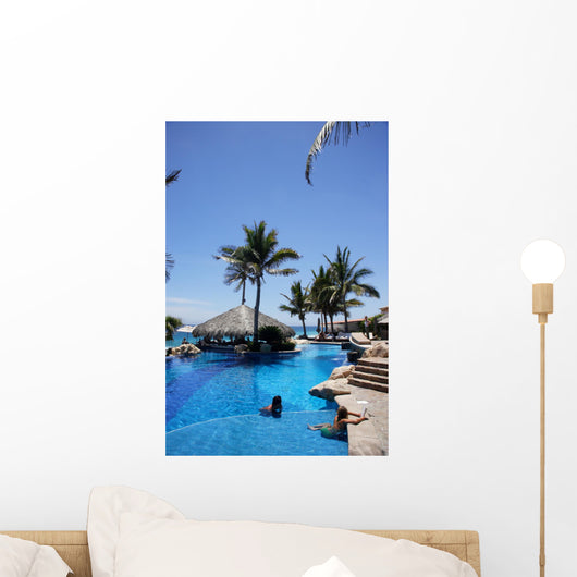 pool in Los Cabos, Baja California Sur, Mexico Wall Mural