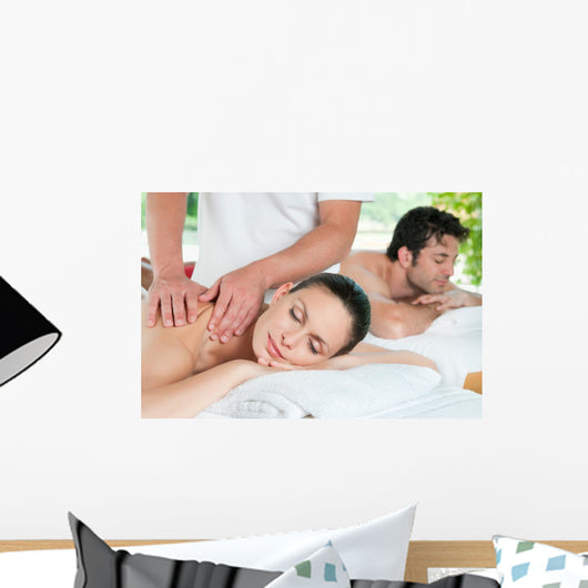 Couple Relaxing with Massage