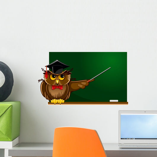 Wise owl Wall Decal