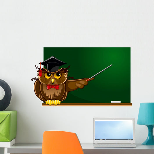 Wise owl Wall Decal