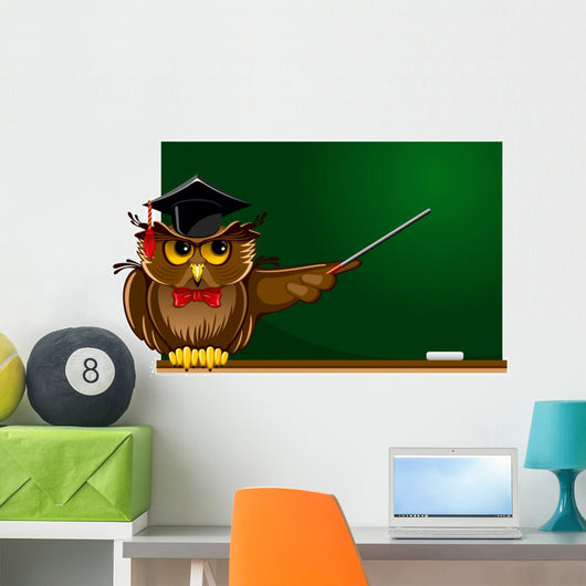 Wise owl Wall Decal