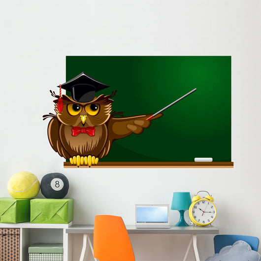 Wise owl Wall Decal