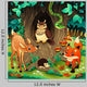 Animals Wood Vector Illustration