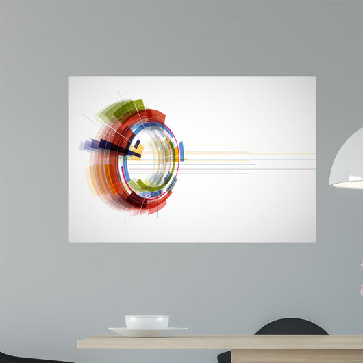 Abstract Bright Technology Banner