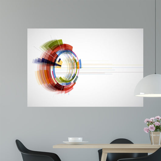 Abstract Bright Technology Banner