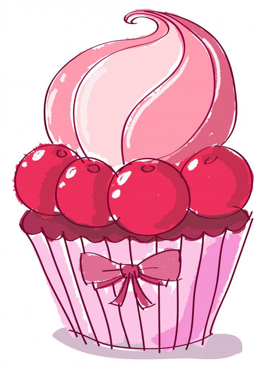 Doodle Cupcake