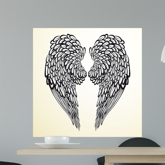 Angel Wings Wall Mural