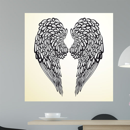 Angel Wings Wall Mural