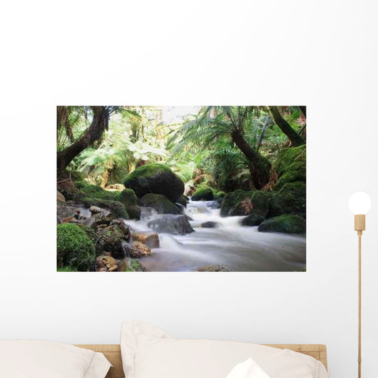 Jungle - Waterfall - waterfall Wall Mural