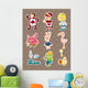 Alice in Wonderland stickers Wall Decal