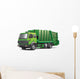 Green Garbage Truck