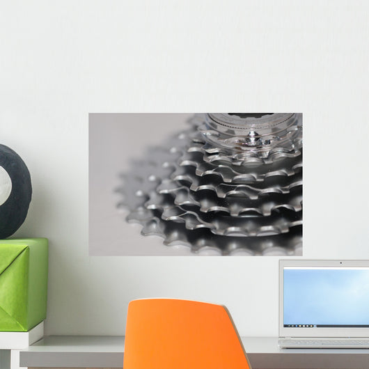 Mountain Bike Gears Wall Mural
