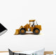 Front End Loader White Wall Decal