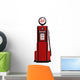 1950s Gas Pump Wall Decal