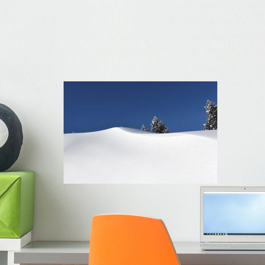 Pristine Mountain Snow