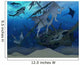 Shipwreck Illustration Wall Mural