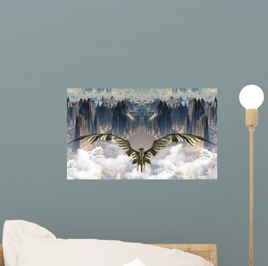 Fantasy Land with Dragon