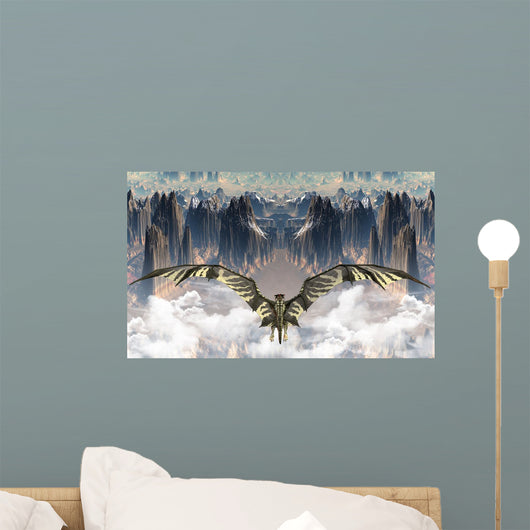 Fantasy Land with Dragon