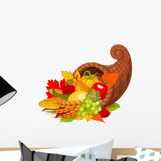 Horn of plenty Wall Decal