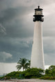 Lighthouse Cloudy Day with Wall Mural