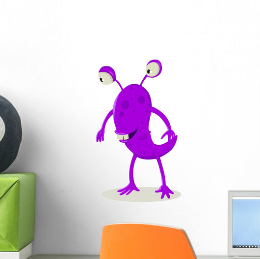 Cartoon Illustration Strange Creature