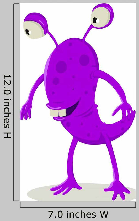 Cartoon Illustration Strange Creature