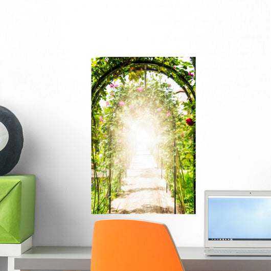Flower Garden with Arches