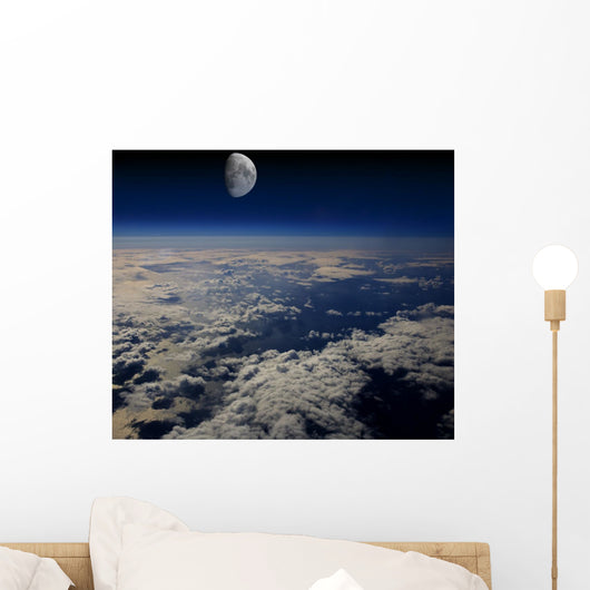Earth Space and Moon