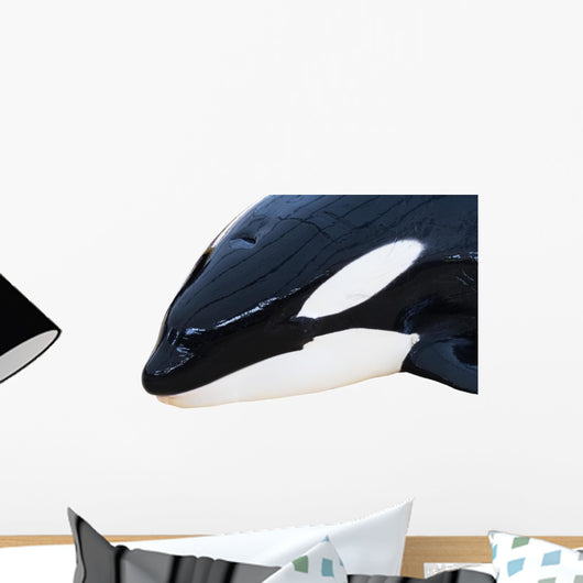 Detail Orca Wall Mural