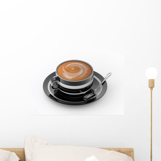 Cappuccino Stripes Cup