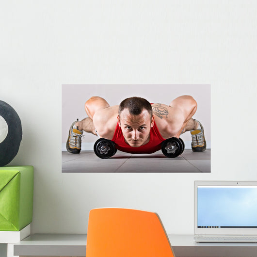 Fitness Training Wall Mural