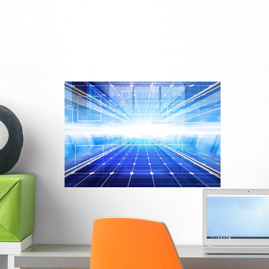Digital Illustration Wall Mural