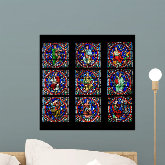 Fragment Stained Glass Window