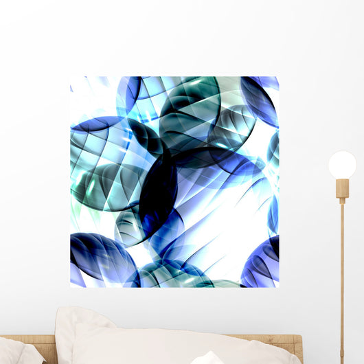 Abstract background, composition is seamless. Wall Mural