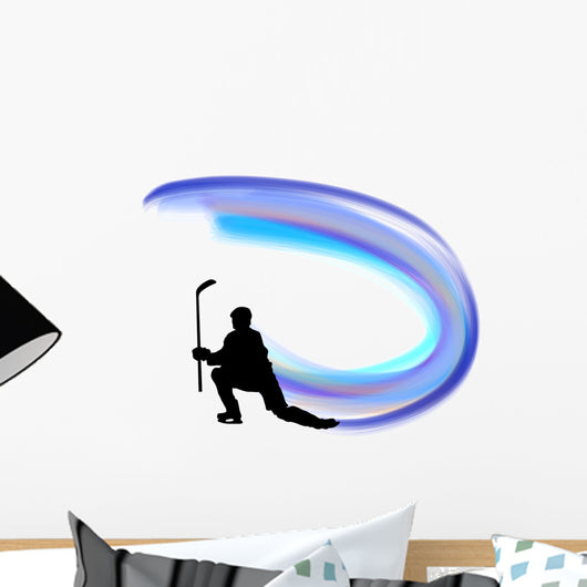 Hockey Player Silhouette