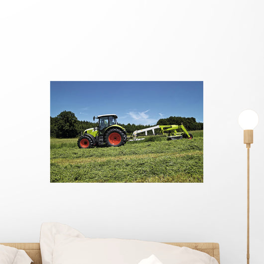 Mowing Grass for Animal