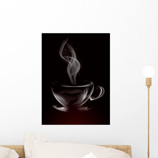 Artistic Illustration Smoke Cup