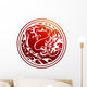 red dragon Wall Decal