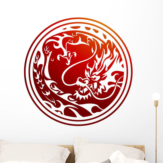 red dragon Wall Decal