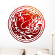 red dragon Wall Decal