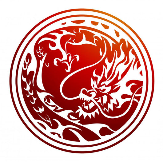 red dragon Wall Decal