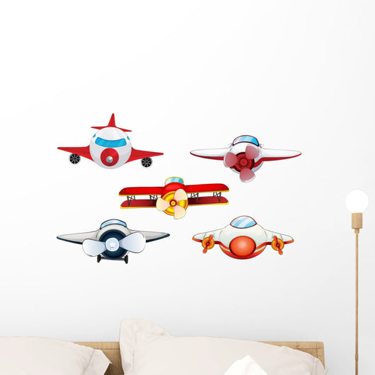 Aeroplanes Wall Decal