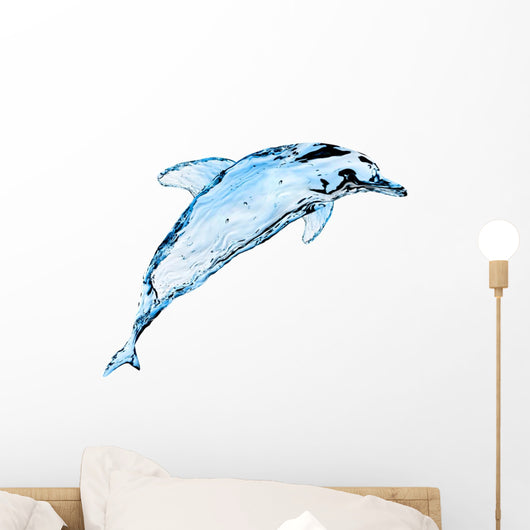 Water Dolphin Wall Decal