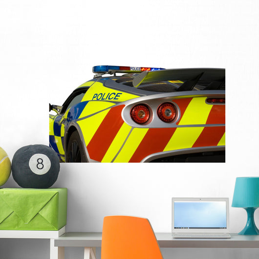 Police Sports Car White