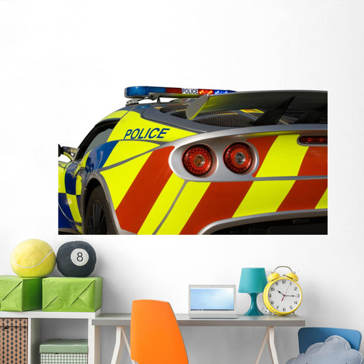 Police Sports Car White