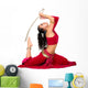 arabic dancer with a sword Wall Decal